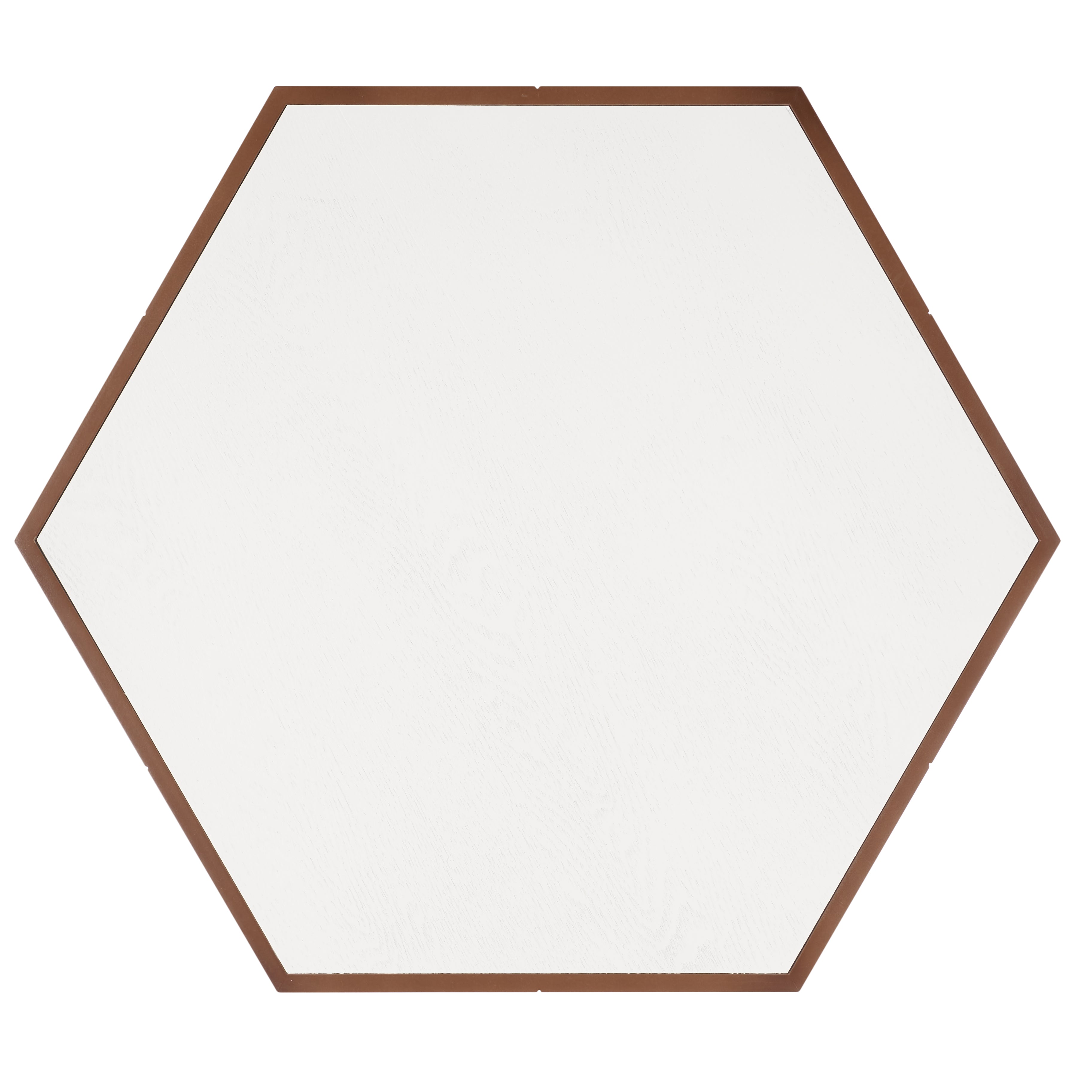 RAFAELA HEXAGON TRAY TOP COFFEE TABLE WITH STORAGE