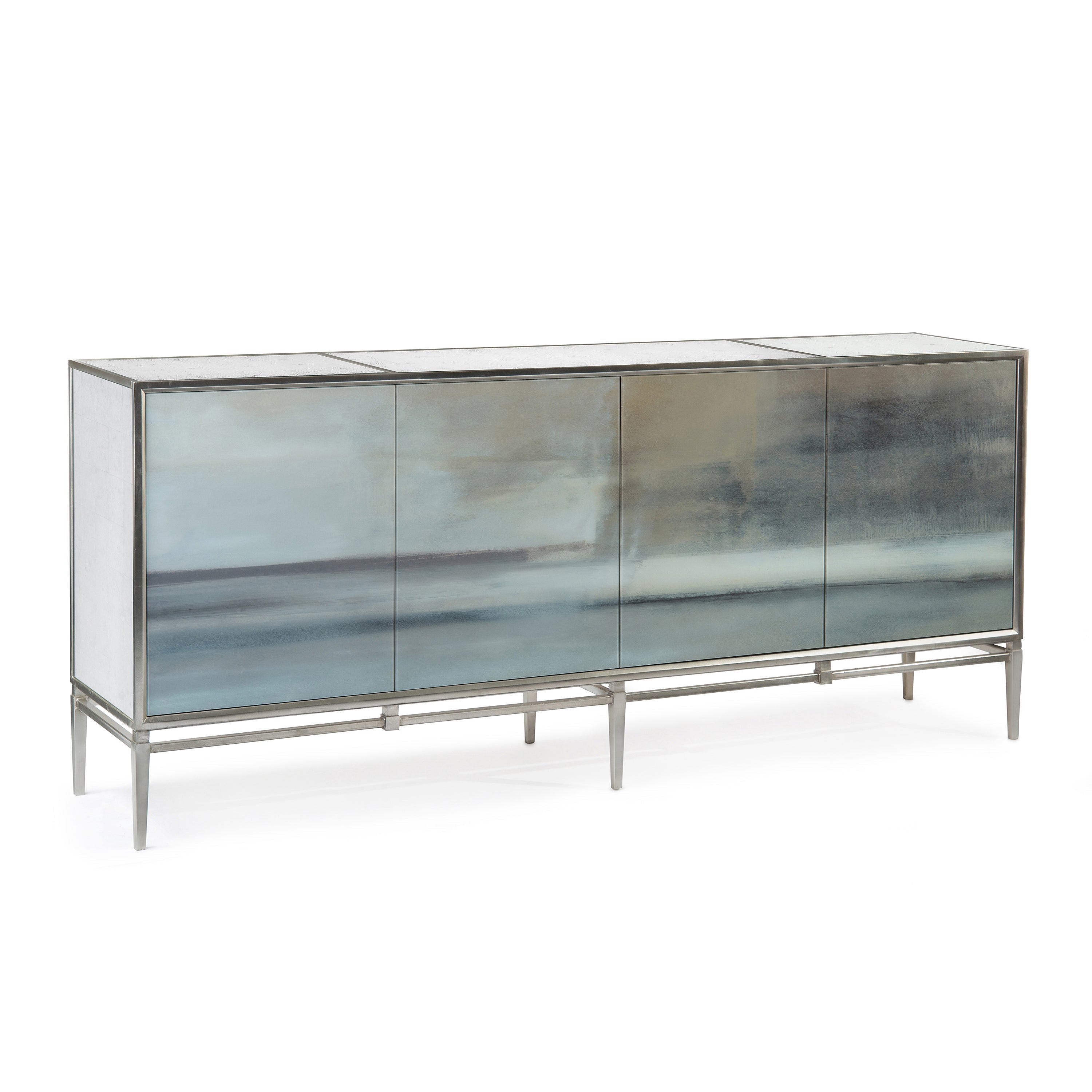 Carol Benson-Cobb's Slated Four-Door Credenza