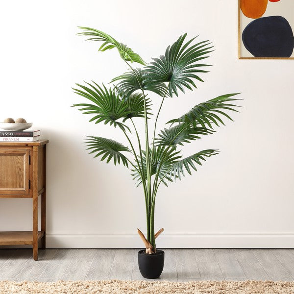 FAUX PALM 71 "POTTED BAUM