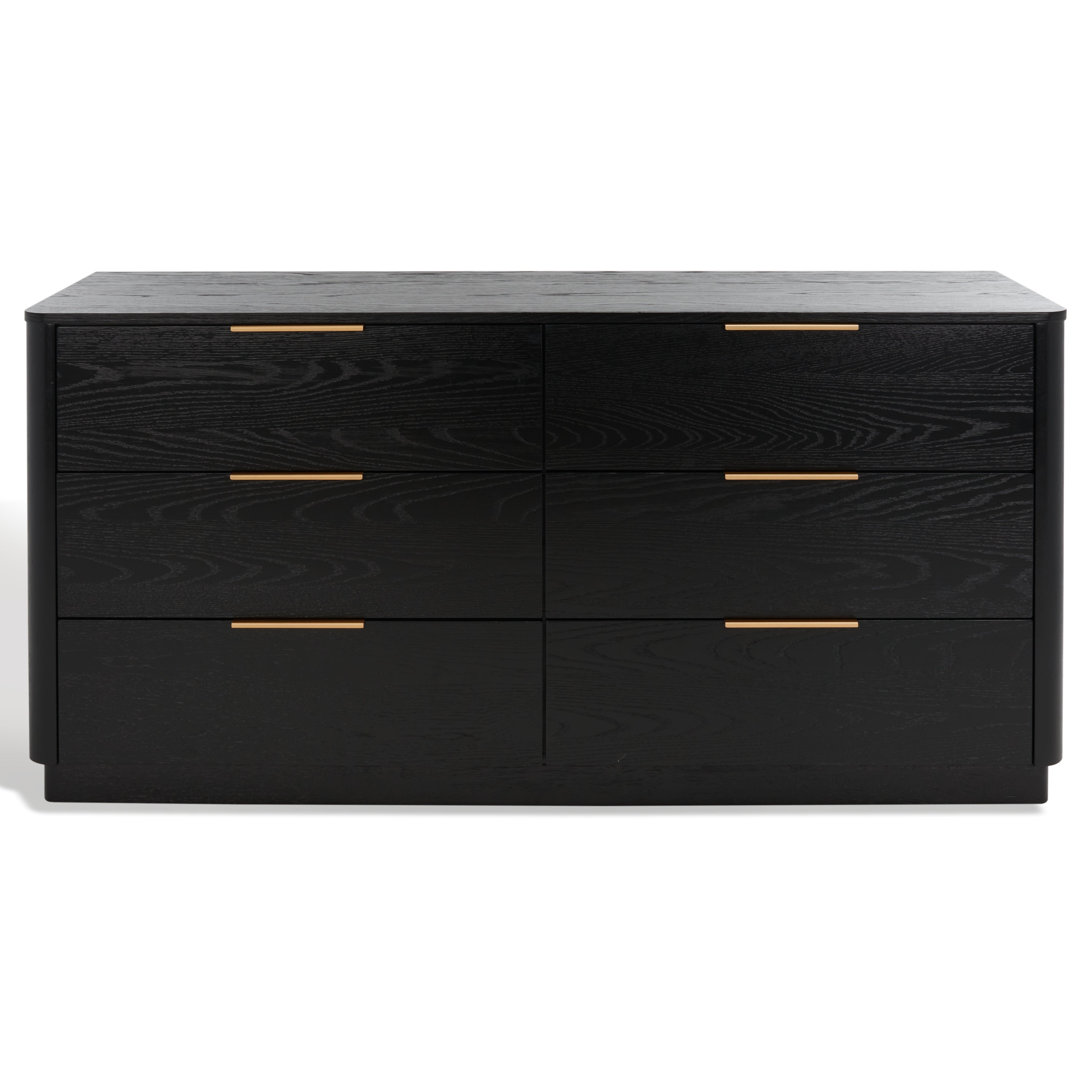 GABRIETTA 6 DRAWER WOOD DRESSER