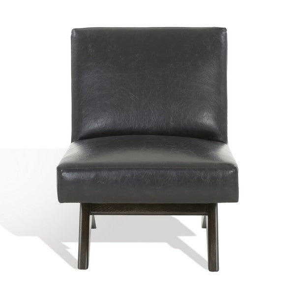 DEASHA VEGAN LEATHER ACCENT CHAIR