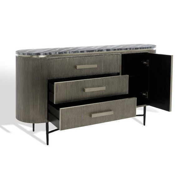 EVERLYSE MARBLE TOP SIDEBOARD