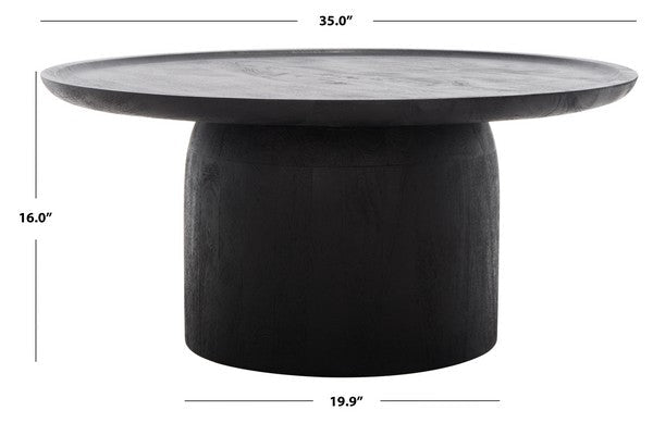 HOPE ROUND WOOD COFFEE TABLE