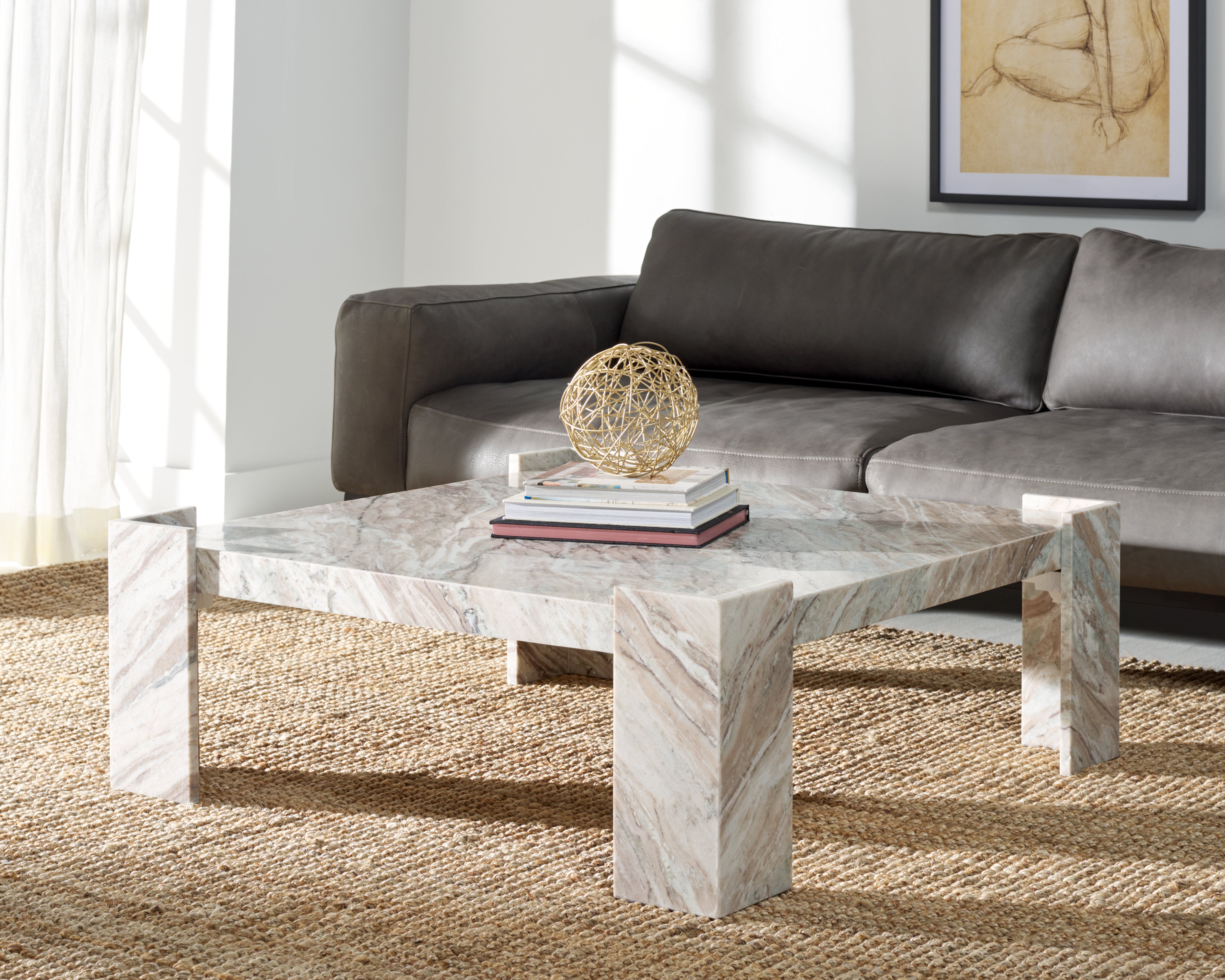 CATAYANA MARBLE COFFEE TABLE