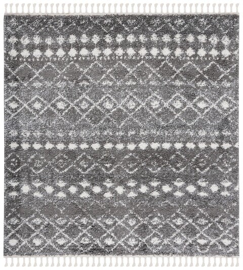 BERBER FRINGE SHAG 516, GREY