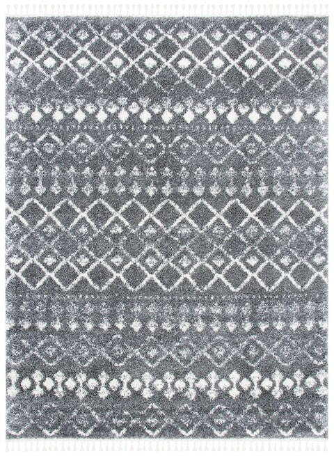 BERBER FRINGE SHAG 516, GREY