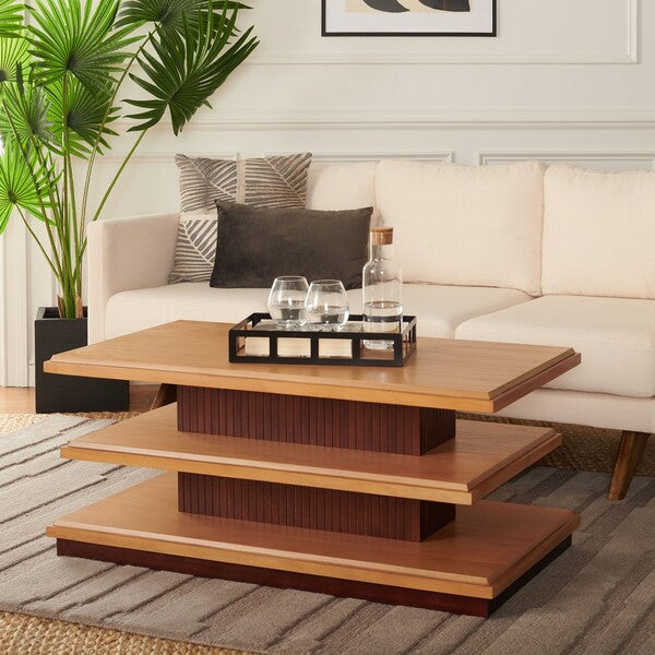 SUETTE 2 SHELF COFFEE TABLE