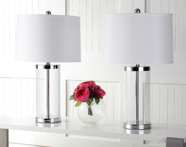 JEANIE 25 INCH H GLASS CYLINDER LAMP (SET OF 2)