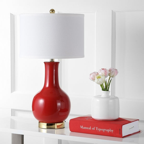 CERAMIC 27.5 INCH H PARIS LAMP