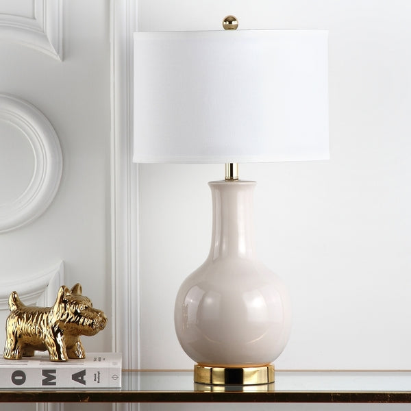 CERAMIC 27.5 INCH H PARIS LAMP