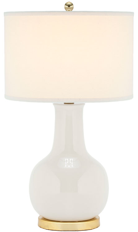 CERAMIC 27.5 INCH H PARIS LAMP