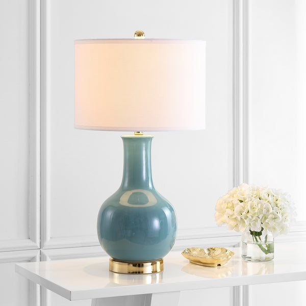 CERAMIC 27.5 INCH H PARIS LAMP