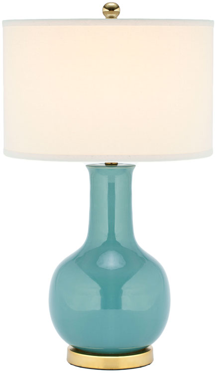 CERAMIC 27.5 INCH H PARIS LAMP