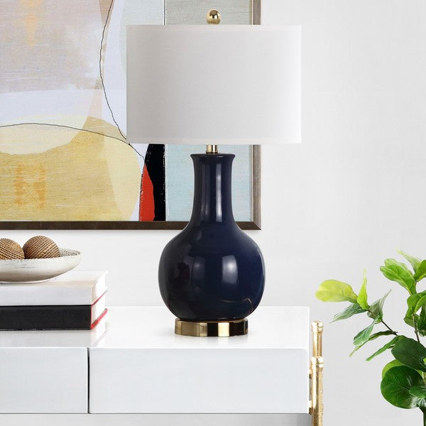 CERAMIC 27.5 INCH H PARIS LAMP