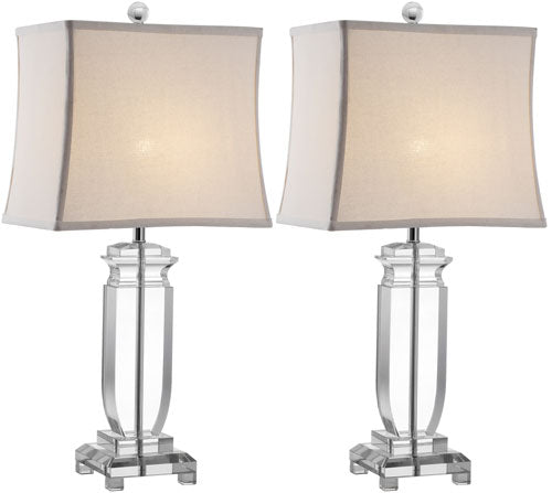 OLYMPIA 24 INCH H CRYSTAL TABLE LAMP (SET OF 2)