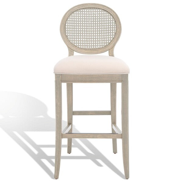 KARLEE RATTAN BACK BARSTOOL