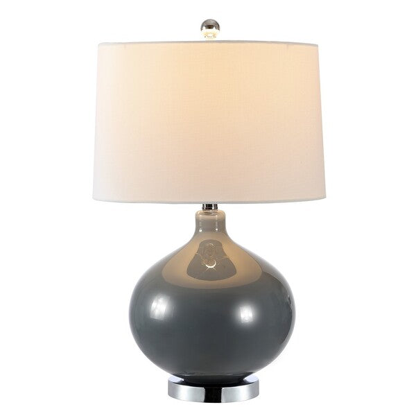 MASERA, 25 INCH, GLASS TABLE LAMP SET OF 2 W/ USB PORT?