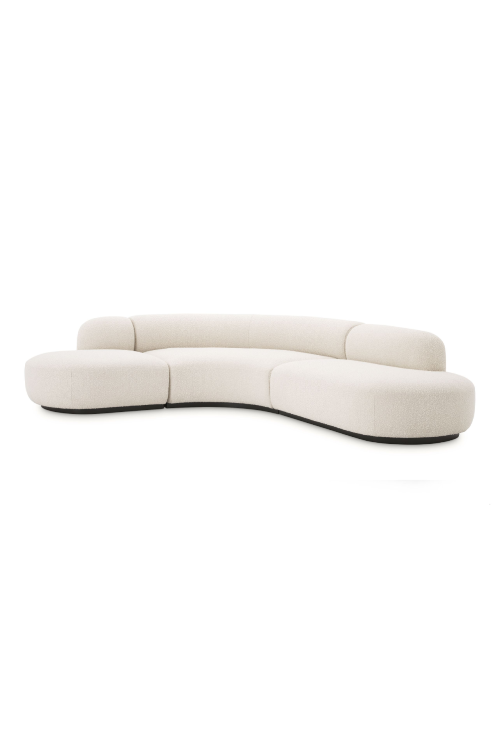 Cream Bouclé Modular Sofa | Eichholtz Björn