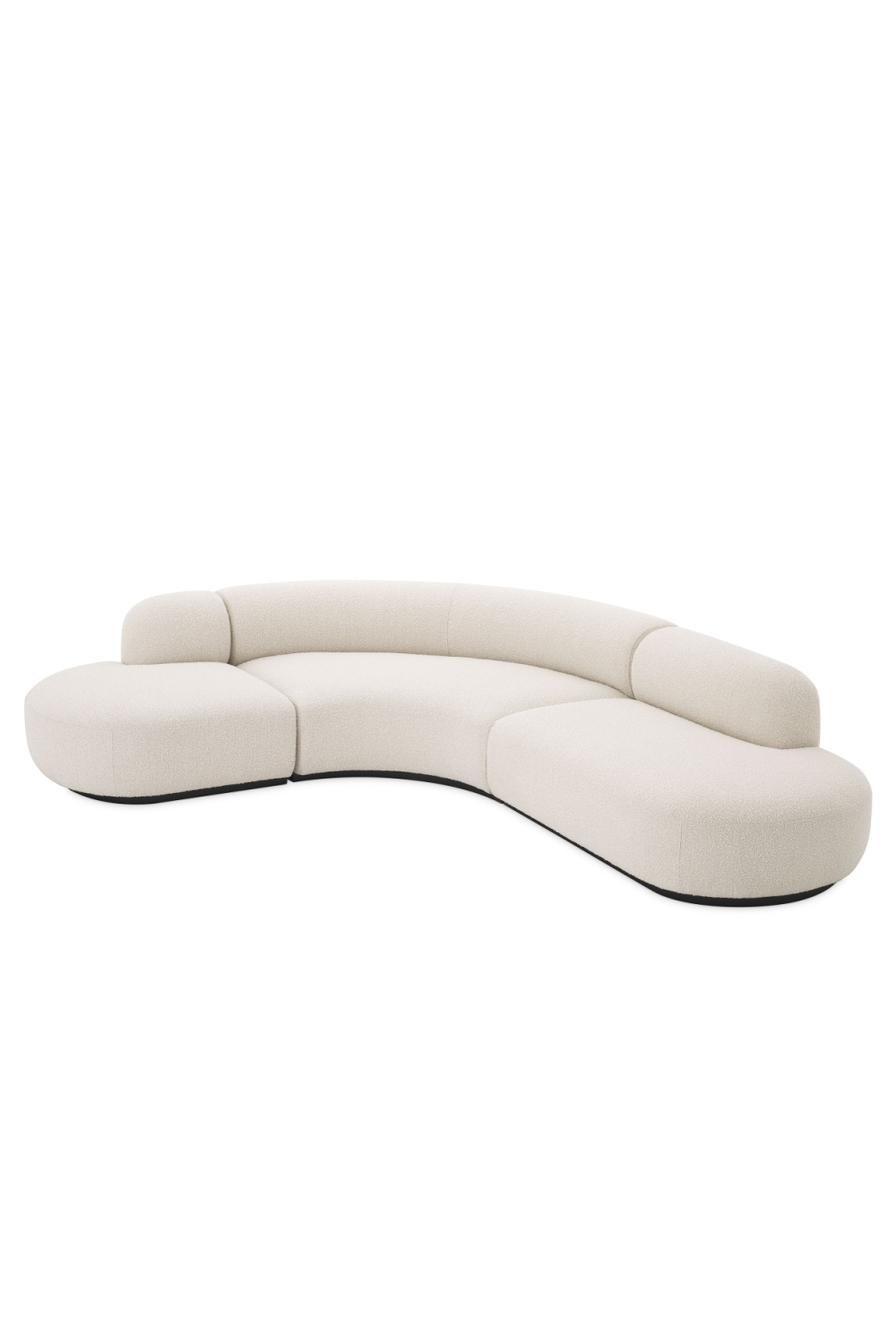 Cream Bouclé Modular Sofa | Eichholtz Björn